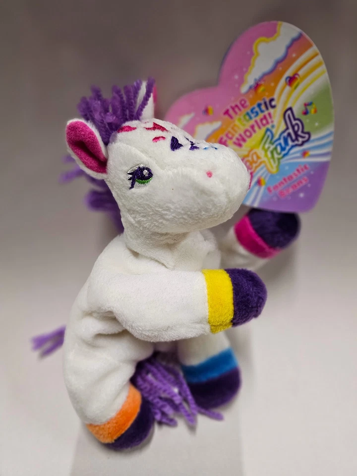 Vtg 90s Lisa Frank Bean Buddies Frog Princess Ballerina Dancer Beanie Plush