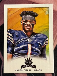 Tarjeta de fútbol americano Panini Chronicles Donruss 2021 - Justin Fields-Gridiron Kings GK-4 - Imagen 1 de 2