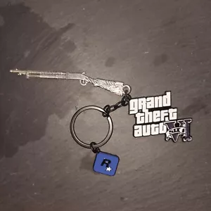 GTA VI 6 Shotgun Keyring Bag Charm Grand Theft Auto - Picture 1 of 1