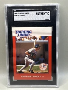 Kenner Slu 1988 alineación inicial Don Mattingly Yankees SGC - Imagen 1 de 1