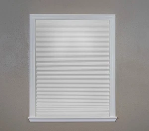 Redi Shade Temporary Paper Window Blinds White 36 x 72 Light Sun UV Filtering - Picture 1 of 8