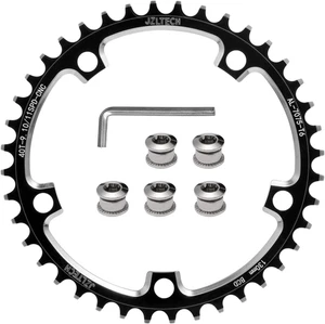 Plato Bicicleta Redondo 130BCD, 38T 40T 42T 44T 46T 48T 50T 52T 54T 56T 58T 60T Nar - Imagen 1 de 7