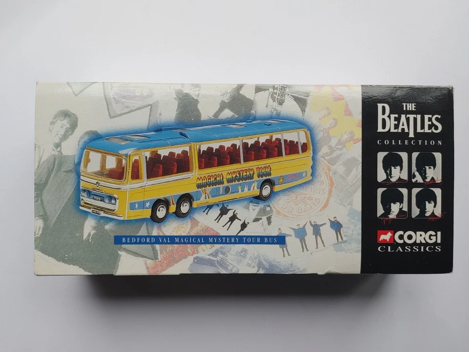 Corgi Classics The Beatles Collection Bedford Val Magical Mystery Tour Bus  - Image 1 of 3