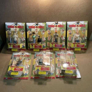 King of the Hill TOYCOM Action Figures 2002, set completo di 7 - NUOVO IN SCATOLA - Foto 1 di 19