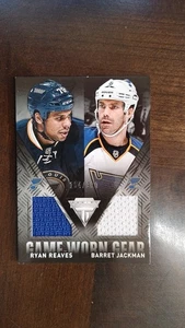 2013-14 Panini Titanium Game Worn Gear Dual Ryan Reaves / Barret Jackman 134/300 - Picture 1 of 2