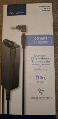 Insignia 65W Universal Laptops/Chromebooks/Ultrabooks Charger (OPEN BOX) - Image 1 of 4