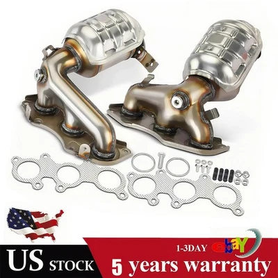 Conversor catalítico esquerdo e direito Toyota Camry Lexus ES350 3.5L V6 2007-2017 - Imagem 1 de 4