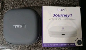 -Open Box- Travlfi Journey 1 Wi-Fi LTE Mobile Hotspot 700-010 Internet - Afbeelding 1 van 2