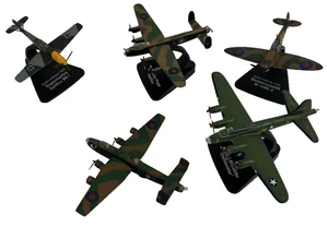 Diecast, Model Aircraft, No Boxes, Damaged, Pieces Missing X5 - Picture 1 of 10