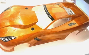 light brown rc corvette body shell - Picture 1 of 2