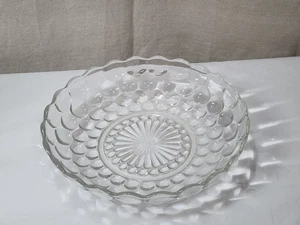 Vintage 1940er Anchor Hocking Blase Glas Servierschüssel 8 1/4" - Bild 1 von 5