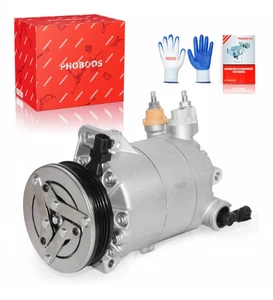 A/C Compressor w/ 4-Groove Pulley & VS16 Style for Ford Escape 2013-2016 Lincoln - Foto 1 di 3