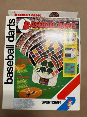 Dardos de béisbol Sportcraft vintage - diana electrónica para 2 jugadores ¡nueva en caja!! Foto 1 de 4