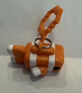 Mojang Minecraft Serie 2 Naranja Payaso Pez Llavero Mochila Colgador Char - Imagen 1 de 12
