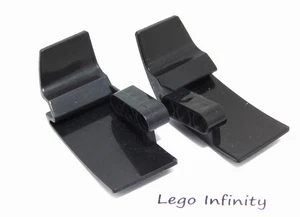1 Pair LEGO Technic Black Mudguard Panel 3, Left & Right Fairing (61070 61071) - Picture 1 of 1