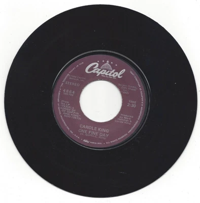 CAROLE KING, "ONE FINE DAY" - Image 1 of 2