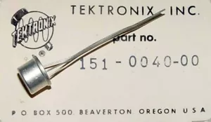2 PCS Tektronix 151-0040-00 Custom Transistors NOS ( Long Leads ) - Picture 1 of 1