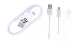 Genuine Micro USB Charger Cable Lead For Samsung Galaxy S7 Edge S6 ECB-DU68WE - Picture 1 of 4