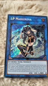 Yu-Gi-Oh! Ip Maskerena I P I:P Secret Rare Blmr Near Mint   - Bild 1 von 3