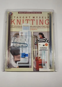 NEW VINTAGE 1988 BOYE I TAUGHT MYSELF TO KNITTING PAPERBACK BOOK No. 7701 - Picture 1 of 14