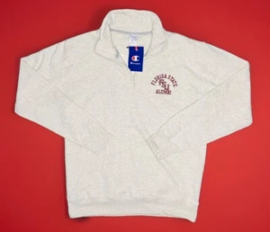 *NEW* Champion FSU Seminoles Alumni Men's Gray 1/4 Zip Sweater; M - Bild 1 von 7
