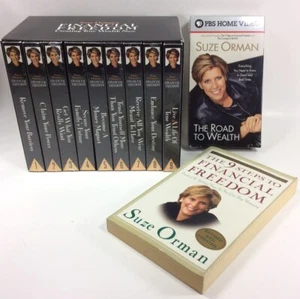 Suze Orman’s Financial Freedom Bundle Lot 9-CASSETTE TAPES Set/ DVD/ Buch - Bild 1 von 4