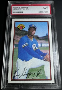 Ken Griffey Jr. PSA 7 1989 Bowman #220  - Picture 1 of 2