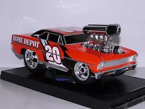 MUSCLE MACHINES 1967 Chevrolet Nova 67 Chevy #20 Tony Stewart Home Depot NASCAR - Picture 1 of 5
