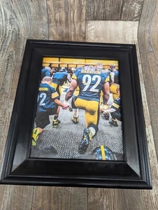 STEELERS NFL GERAHMTES BILD HARRISON 92 Umkleidekabine kk0163 - Bild 1 von 7