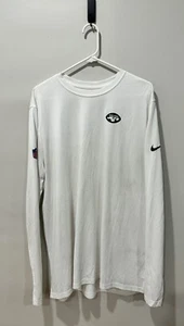 Team Issued Nike Dri-Fit Training New York Jets NFL LS Shirt Players Men's 2XL - Picture 1 of 3