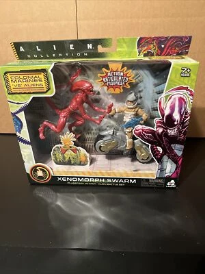 Alien Collection 红色异形群可动人偶玩具套装带扩展收藏 — 第 1/4 张图片