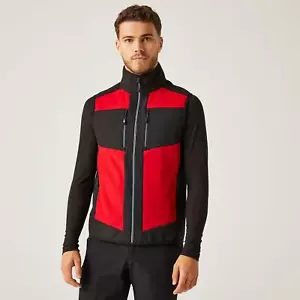 Calentador corporal cálido Regatta E-Volve rojo/negro unisex carcasa suave #TRA907 - Imagen 1 de 7