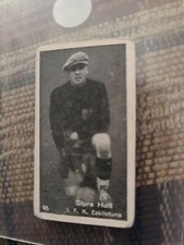 1931-32 STURE HULT SWEDISH MARABOU #95 FOOTBALL CARD SOCCER STOCKHOLM RARE PHOTO