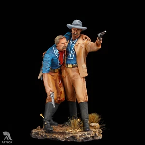 Thomas & George Custer 54mm Painted Tin Toy Soldier Pre-Sale | Collectible - Picture 1 of 6