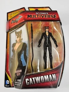 FIGURA DE ACCIÓN CATWOMAN BATMAN MULTIVERSO DC ARKHAM CITY MOSC 4" MATTEL 2015 - Imagen 1 de 5