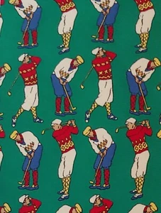 Vintage Lord & Taylor Silk Tie NWT NOS Golf Traditional Knickers Original Box - Picture 1 of 5