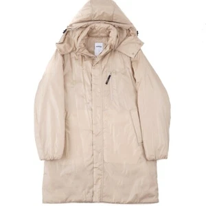 Aspesi F/W 24-25 Hooded Tech Fabric Parka Coat with Insulated Lining L New - Picture 1 of 9