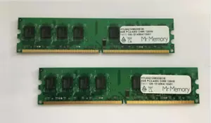 Elpida 4GB -2x2GB DDR2 NON ECC Desktop PC Ram Memory PC2-4200u 533MHz 240 pin - Picture 1 of 2