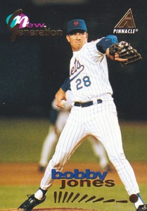 1994 Pinnacle Baseball New Generation #NG14 Bobby Jones New York Mets