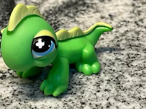 Littlest Pet Shop LPS #651 Iguana Lagarto Verde Auténtico HASBRO 2007 - Imagen 1 de 6