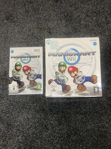 Mario Kart Nintendo Wii Game sealed and Wheel Boxed excellent condition - Picture 1 of 6
