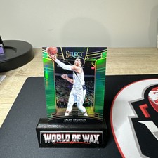 2018-19 Select Jalen Brunson Green Prizm Rookie RC 5/5