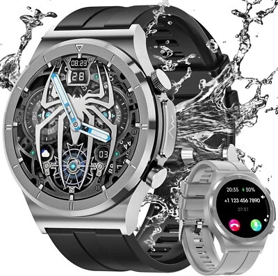  Smartwatch Uomo Chiamate, 123 Modalità Sportivo Impermeabil whatsapp Notifica  - Immagine 1 di 4