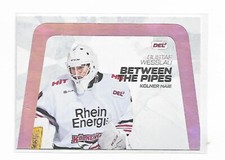 DEL Playercard 19-20 - Between the Pipes - Gustaf Wesslau - Cologne Sharks #GU07