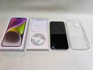 Apple iPhone 14 Plus 128GB White Unlocked Perfect condition A+ 98% Battery healt - Afbeelding 1 van 9