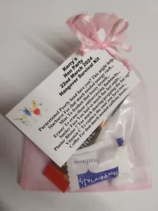 Custom HEN PARTY Kit de supervivencia para la resaca Bride To Be Hens COMPRAR 3 OBTENER 1 GRATIS - Imagen 1 de 1