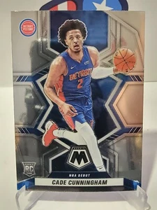 2021-22 Panini Mosaic Cade Cunningham NBA Debut Rookie Card RC #261 Pistons - Bild 1 von 2