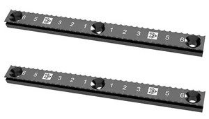 Mitee-Bite #33056: 2 Pack TalonGrip 5.832" Long S7 Serrated Grips With Screws - Picture 1 of 7