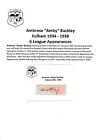 FOOTBALL AUTOGRAPH AMBY BUCKLEY FULHAM 1934-1938 RARE ORIGINAL SIGNATURE