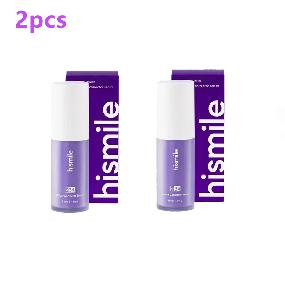 2X Brightening Toothpaste V34 Whitening Tooth Stain Remover Q5P2 L6I7 F2Y3